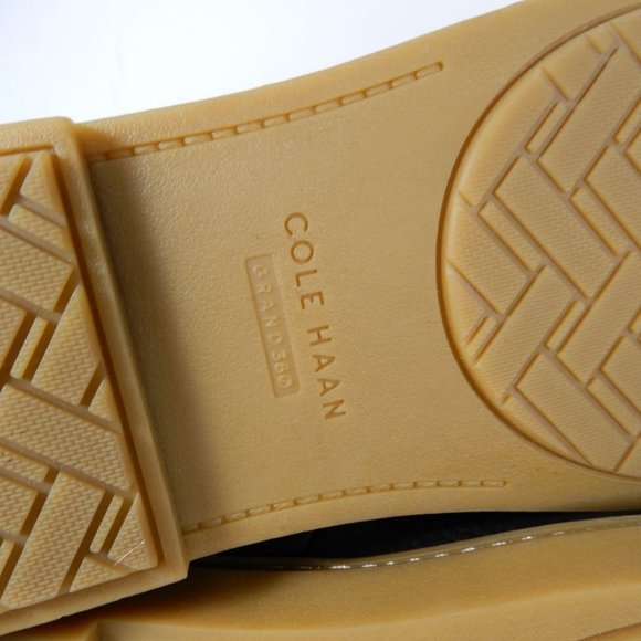 COLE HAAN Summit Chukka Bootie Boots Size 8.5 Black Leather Comfort NEW $150 - Picture 10 of 11